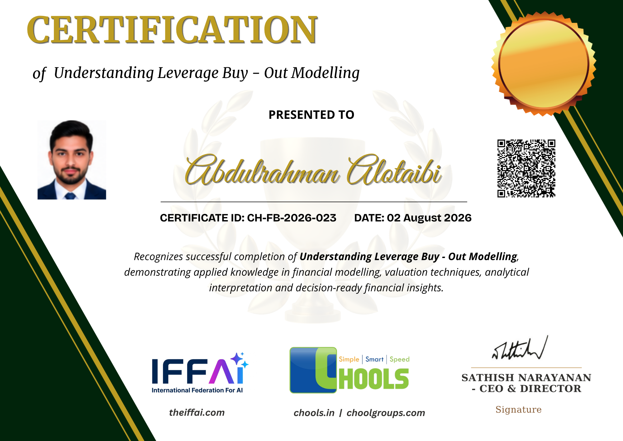 Understanding Leverage Buy - Out Modelling Certificate